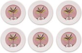 Pip Studio La Majorelle Gebaksbord 17 cm - 6 stuks