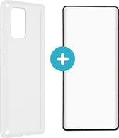 iMoshion Softcase Backcover + Glass Screenprotector voor de Samsung Galaxy S10 Lite