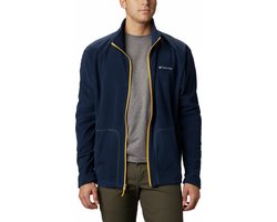 Columbia Fast Trek™ Light Full Zip Fleece Fleece Jas Heren - Fleece Jas met volledige ritssluiting - Fleece Vest - Blauw - Maat S