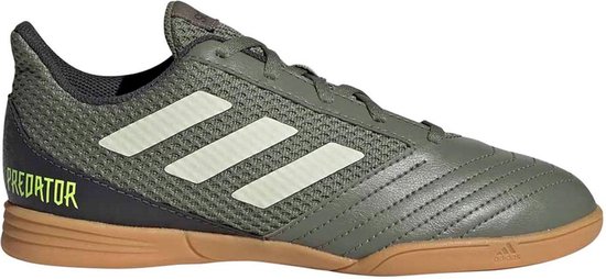 adidas Predator 19.4 IN Sala Sportschoenen - Maat 33 - Unisex -  olijfgroen/beige | bol.com