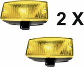 Feu de jour SIM jaune - 2 pièces - Car-Truck-Lens-Frame-Interior-Lighting-Transport