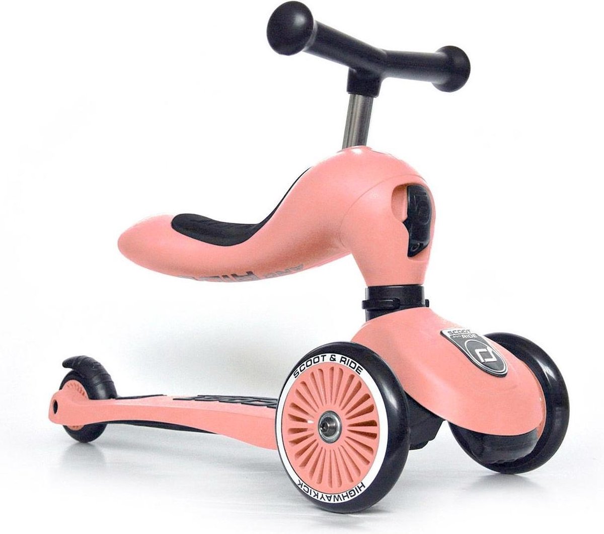 Scoot and Ride Highwaykick 1 Step - Loopfiets Peach