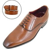 Stravers - Chaussures Neat pour Hommes Taille 38 Marron. Chaussures Habillées Petites Pointures Homme