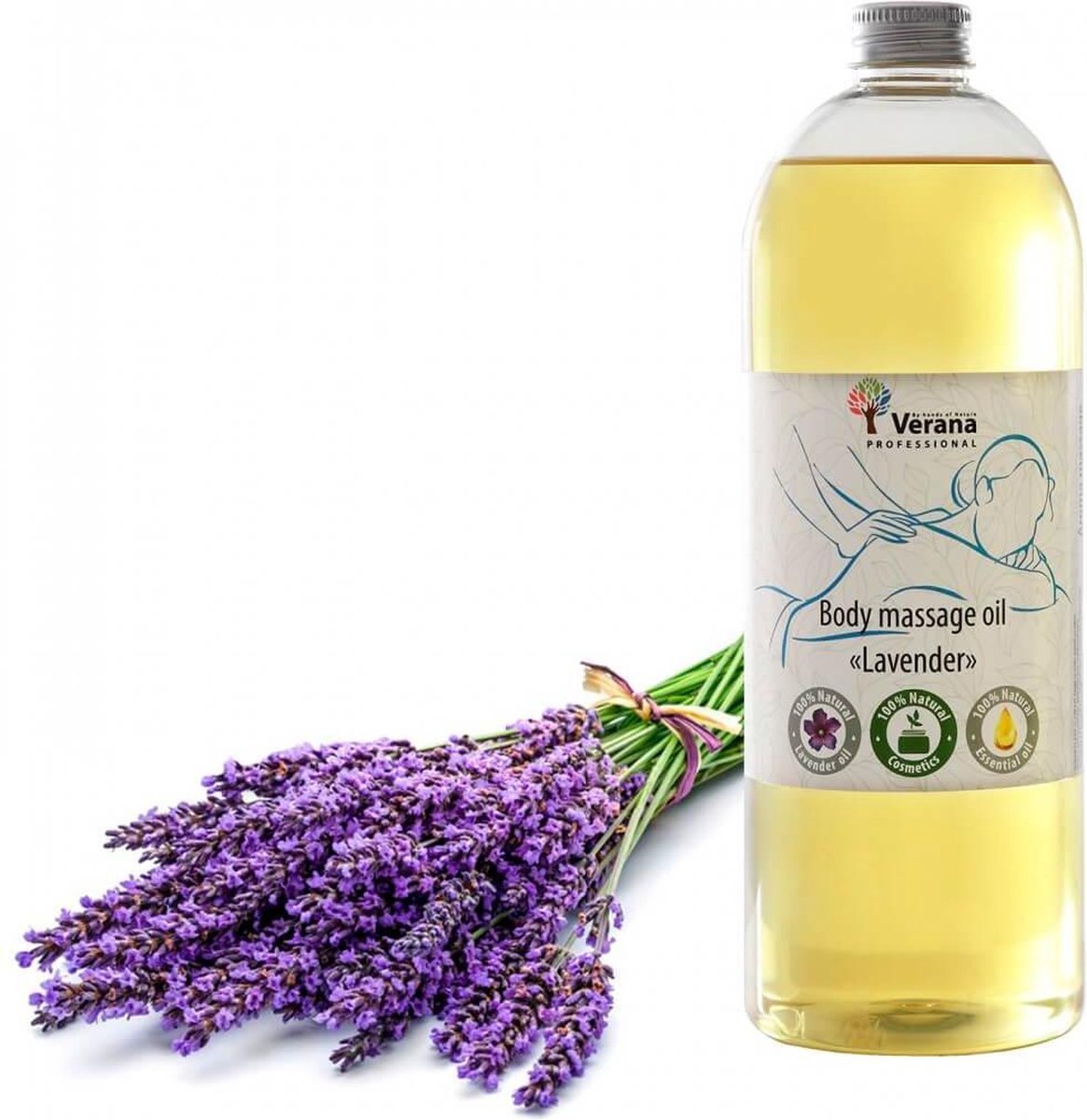 Goedkoopste Verana Natuurlijke Massageolie Lavendel 1L