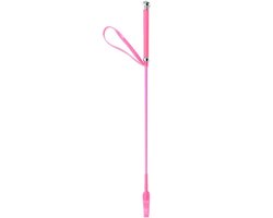 Rimba - Paardrijzweep 65 cm - Roze