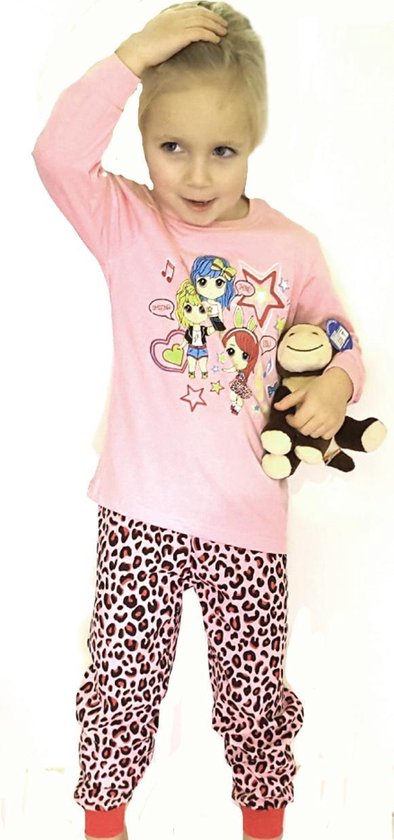 Fun2Wear - Amazing girls - kinder - pyjama - Cradle Pink - maat 92 | bol.com