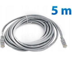 CAT5E RJ45 UTP LAN Ethernet Kabel - FTP Netwerk Internet Extender Connector - DSL STP Wifi ISDN Verlengkabel - Male To Male - Netwerkkabel - 5 Meter