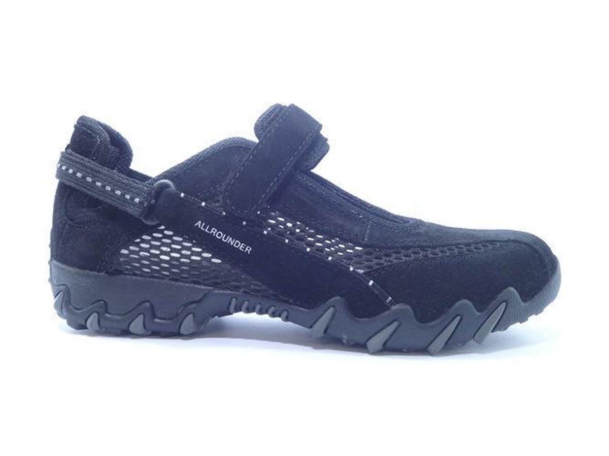 Allrounder Niro Zwart Bandschoenen