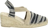 Toni Pons Triton Dames Espadrilles - Zebra - Maat 41