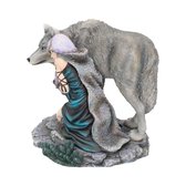 Nemesis Now - Beschermende Fantasy Wolf - Beeld door Anne Stokes - 25cm