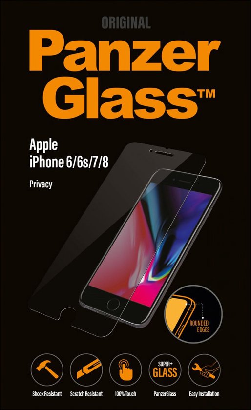PanzerGlass Apple iPhone 8/7/6(s) Privacy Glass Screenprotector