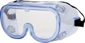 Cerva ruimzichtbril, veiligheidsbril blanco met ventilatiegaten