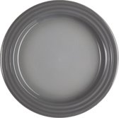 LE CREUSET - Faïence - Assiette petit déjeuner 22cm Mist Grey