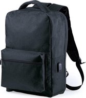 Sac à dos / sac à dos anti-vol noir 13 litres avec compartiment anti-skimming USB et RFID - Sac à dos / sacs anti-vol / pickpockets