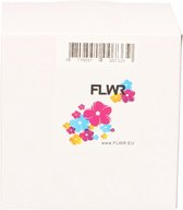 FLWR - Labelprinterrol / DK-22205 / Wit - geschikt voor Brother