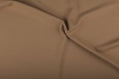 Texture/Polyester stof - Middel camel - 10 meter