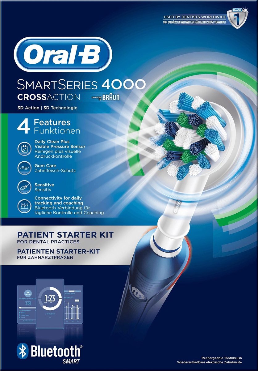 OralB PRO Smart Series 4000 Powered By Braun
