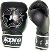 King (kick)bokshandschoenen Vintage 2 Zwart 16oz