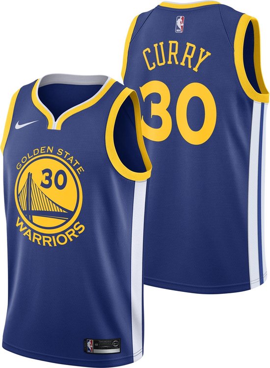 web Handvol Site lijn Nike NBA Jersey Stephen Curry (30) - Golden State Warriors - maat 152 |  bol.com
