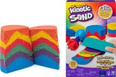 Kinetic Sand - Regenboogmix-set met speelzand in drie kleuren - Sensorisch speelgoed