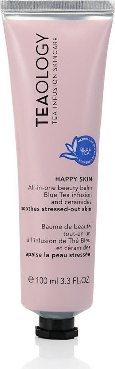 Teaology Happy Skin - Alles-in-één Beauty Balm - Gezichtscrème, Gezichtsmasker & Primer - Verzacht en Verheldert - 100 ml