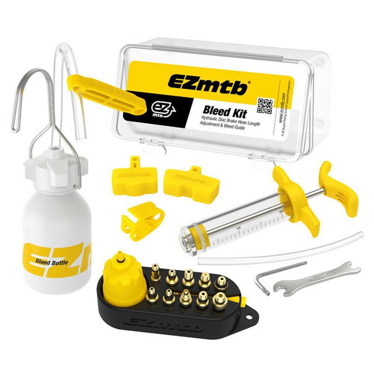 Bleeding / Ontluchtingsset EZ MTB Luxe - incl. metalen adaptors
