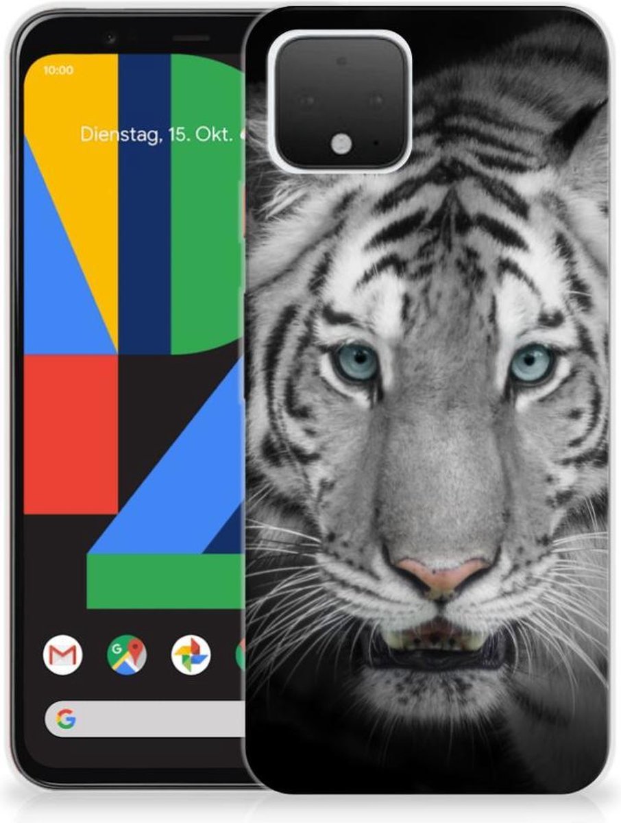 Google Pixel 4 TPU Hoesje Tijger