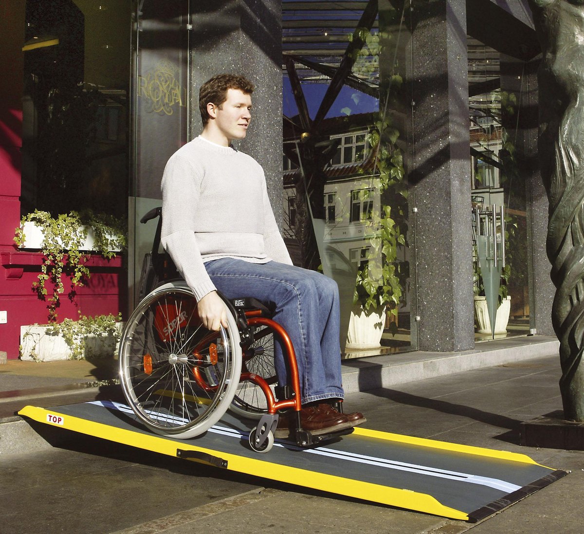 Goedkoopste Stepless Lite oprijplaat 205 cm