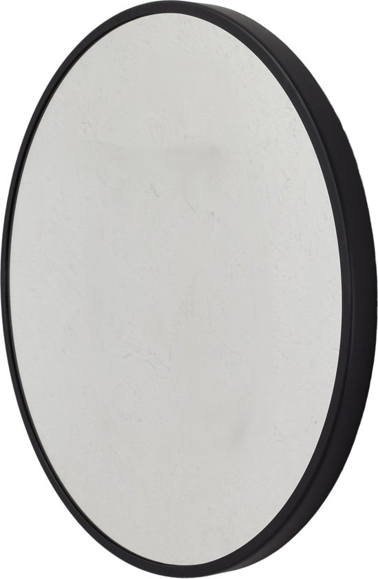 LOFT42 Industry Mirror Round XL Zwart - Métal - Ø60