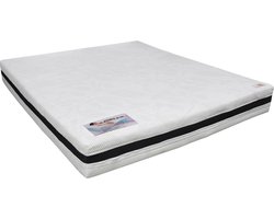 Slaaploods.nl Prince de Luxe® - 120x200 cm - Pocketvering Matras met Koudschuim - Medium - 25 cm dik