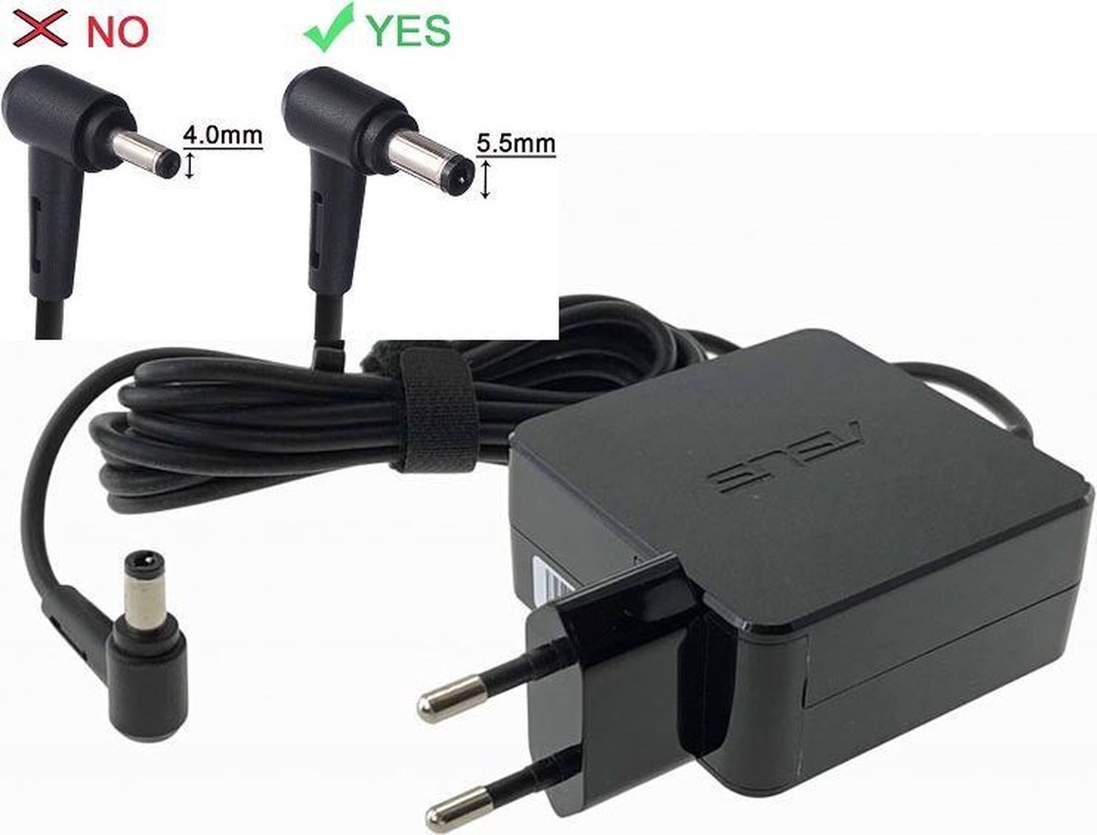 Asus 33W Laptop Adapter 19V 1.75A 4mm Ronde PIN | bol.