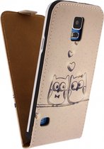 Mobilize Ultra Slim Flip Case Samsung Galaxy S5/S5 Plus/S5 Neo Owls