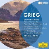 Grieg: Orchestral Works - Piano Concerto; Peer Gyn (CD) (Duo Serie)
