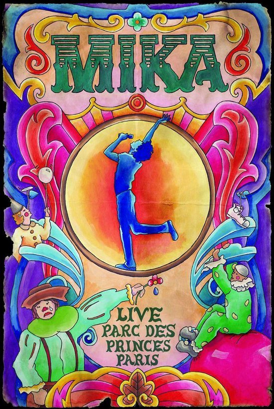 Cover van de film 'Mika - Live, Parc Des Princes, Paris'