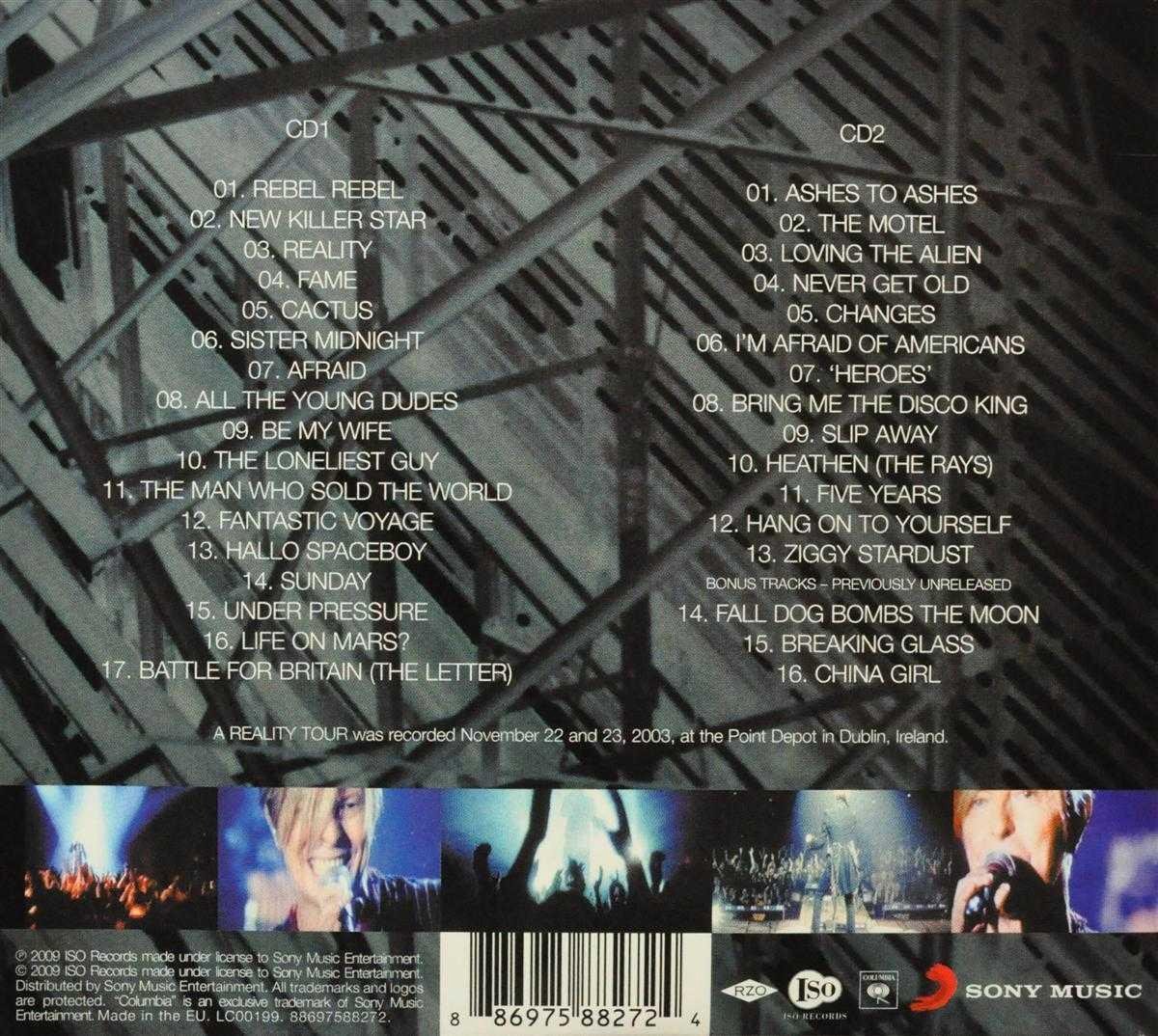 A Reality Tour, David Bowie | CD (album) | Muziek | bol.com