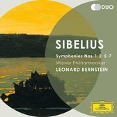 Wiener Philharmoniker, Leonard Bernstein - Sibelius: Symphonies Nos.1, 2, 5 & 7 (2 CD) (Duo Serie)