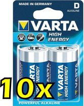 10x Varta Type C  cell batterij - 2 pack
