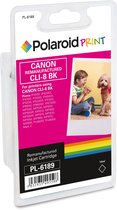 Polaroid inkt voor Canon CLI-8BK, schwarz