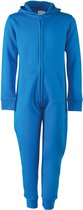 Kids all-in-one onesie kinderen - sapphire blue - 13 jaar