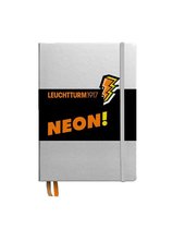 Leuchtturm notitieboek puntjes neon oranje