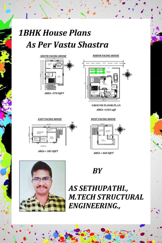 1BHK House Plans As Per Vastu Shastra (ebook), As Sethu Pathi ...