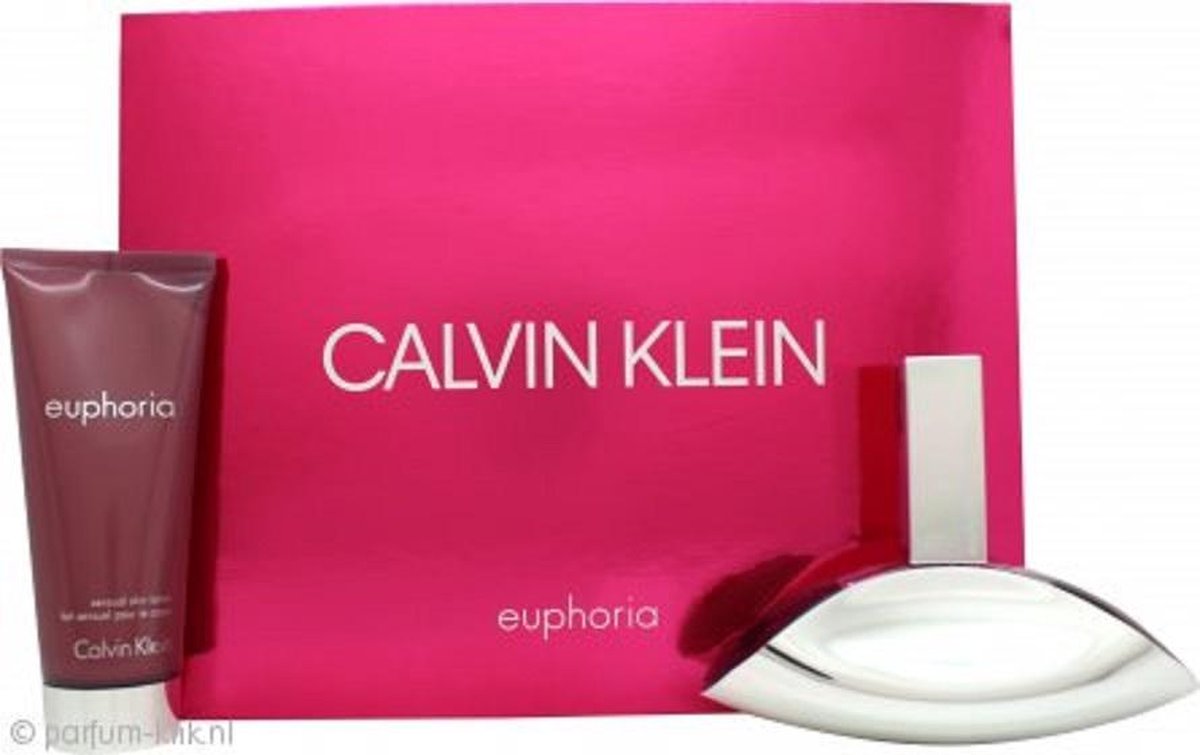 bol.com | Calvin Klein - Euphoria Gift Set Eau de parfum And 100 Ml  Perfumed Body Lotion 100 Ml