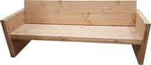 Wood4you - Banc de jardin Vlieland - Kit de construction 'Do it yourself' bois de douglas 180Lx57Hx72P cm