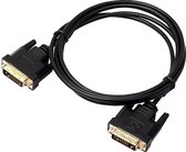 Gold-Plated DVI Naar DVI Verlengkabel - Male To Male - Monitor Kabel - Plug&Play - Gold-Plated - 180 Centimeter