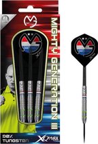 Michael van Gerwen - Mighty Generation 3 - 21 gram - 90% tungsten - dartpijlen