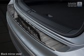 Avisa Zwart-Chroom RVS Achterbumperprotector passend voor Volkswagen Tiguan II incl. Allspace 2016- 'Ribs'