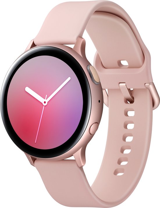 Samsung Galaxy Watch Active2 - Aluminium - Smartwatch dames - 44 mm -  Rosegoud | bol.com