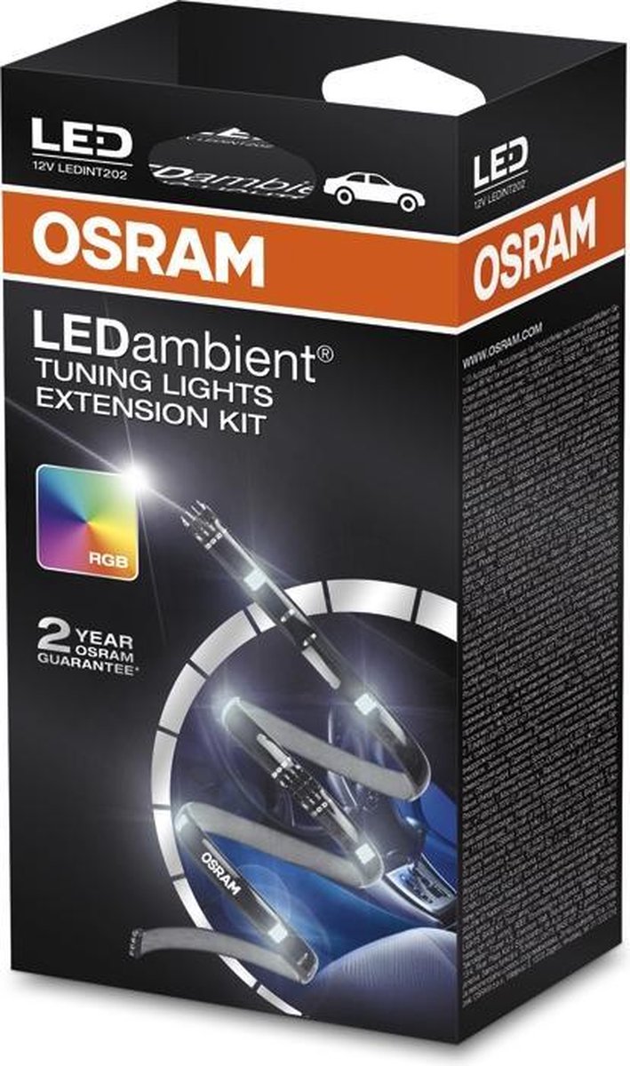 Osram LED Ambient Tuning Lights Extension Kit - 12V - 2x 30,5cm