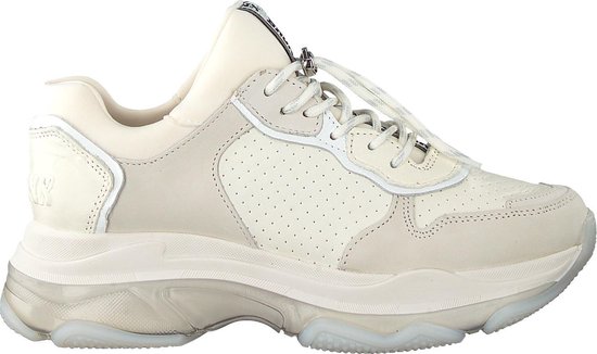 Bronx Dames Lage sneakers Baisley - Wit - Maat 38 | bol.com