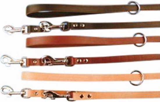 Nobby trainingslijn softleer - verstelbaar naturel 1,8 x 200 cm - 1 st